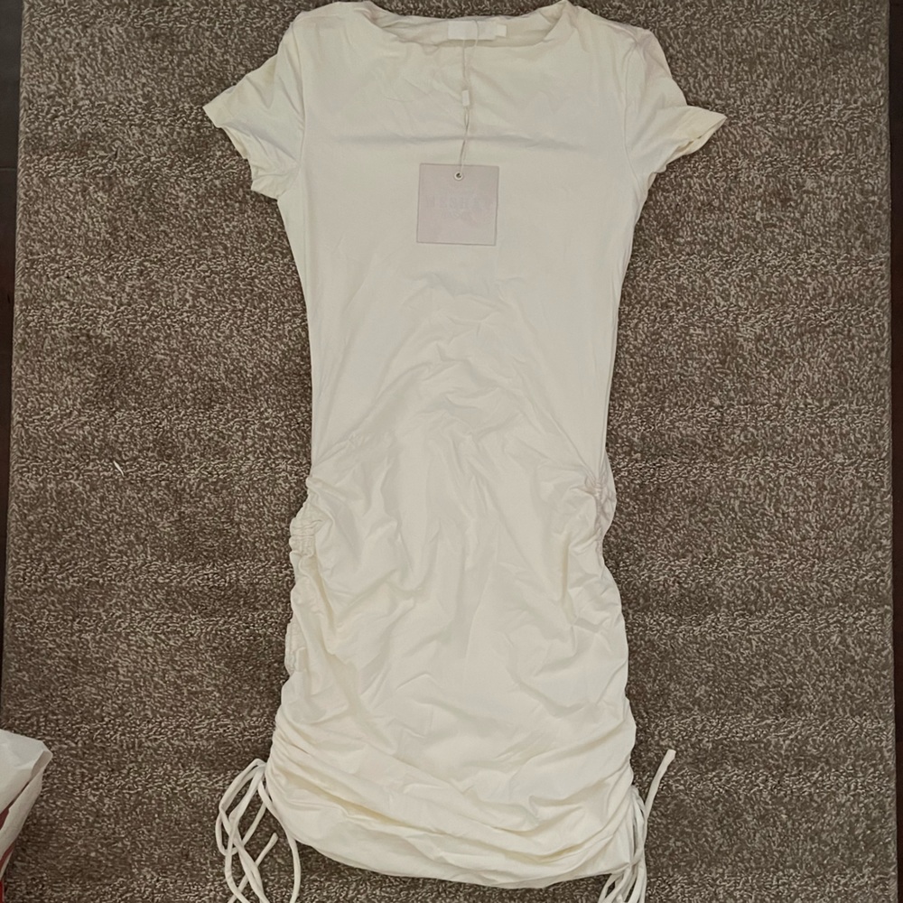 Meshki Ruched Bodycon Dress